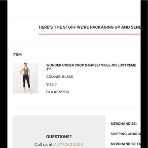 Winder Under Crop 21” Full-On Luxtreme